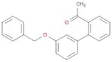 2-Acetyl-3'-(benzyloxy)biphenyl