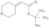 tert-Butyl 2-(tetrahydro-4h-pyran-4-ylidene)acetate