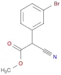 Methyl 2-(3-bromophenyl)-2-cyanoacetate