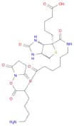 1H-Thieno[3,4-d]imidazole-4-pentanamide,N-[6-[[6-[(2,5-dioxo-1-pyrrolidinyl)oxy]-6-oxohexyl]amino]…