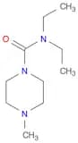 1-Piperazinecarboxamide, N,N-diethyl-4-methyl-