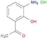 Ethanone, 1-(3-amino-2-hydroxyphenyl)-, hydrochloride