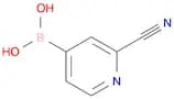 (2-Cyanopyridin-4-yl)boronic acid