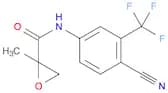 Oxiranecarboxamide, N-[4-cyano-3-(trifluoromethyl)phenyl]-2-methyl-