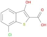 Benzo[b]thiophene-2-carboxylic acid, 7-chloro-3-hydroxy-