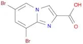 6,8-Dibromoimidazo[1,2-a]pyridine-2-carboxylic acid