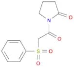 1-(2-Benzenesulfonyl-acetyl)-pyrrolidin-2-one