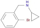 N-[(2-Bromophenyl)methyl]cyclopropanamine