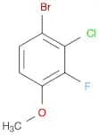 1-Bromo-2-chloro-3-fluoro-4-methoxybenzene