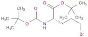 L-Norvaline, 5-bromo-N-[(1,1-dimethylethoxy)carbonyl]-,1,1-dimethylethyl ester