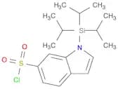 1-(Triisopropylsilyl)-1h-indole-6-sulfonylchloride