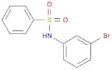 Benzenesulfonamide, N-(3-bromophenyl)-