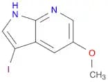 1H-Pyrrolo[2,3-b]pyridine, 3-iodo-5-methoxy-