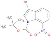 tert-butyl 3-bromo-7-nitroindole-1-carboxylate