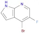 4-Bromo-5-fluoro-1h-pyrrolo[2,3-b]pyridine