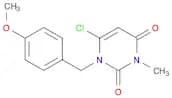 2,4(1H,3H)-Pyrimidinedione,6-chloro-1-[(4-methoxyphenyl)methyl]-3-methyl-