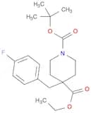 1-tert-butyl 4-ethyl 4-(4-fluorobenzyl)piperidine-1,4-dicarboxylate(with Methy ester analog)