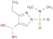 Boronic acid, B-[1-[(dimethylamino)sulfonyl]-3-ethyl-1H-pyrazol-4-yl]-