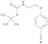 4-(Boc-aminoethyloxy)benzonitrile