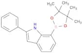 2-Phenyl-7-(4,4,5,5-tetramethyl-1,3,2-dioxaborolan-2-yl)-1H-indole