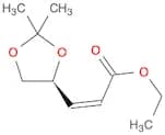 (Z)-Ethyl-4,5-O-isopropylidene-(S)-4,5-dihydroxy-2-pentenoate