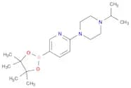 2-(4-isopropyl-piperazin-1-yl) pyridine-5-boronic acid pinacol ester
