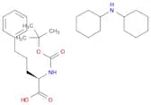 Benzenepentanoic acid, a-[[(1,1-dimethylethoxy)carbonyl]amino]-,(aR)-, compd. with N-cyclohexylcyc…