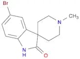 Spiro[3H-indole-3,4'-piperidin]-2(1H)-one, 5-bromo-1'-methyl-