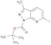 1-Boc-3-methyl-6-fluoro-1H-pyrazolo[3,4-b]pyridine