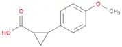 Cyclopropanecarboxylic acid, 2-(4-methoxyphenyl)-