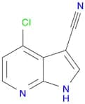 1H-Pyrrolo[2,3-b]pyridine-3-carbonitrile, 4-chloro-