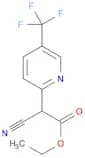 Ethyl 2-cyano-2-(5-(trifluoromethyl)pyridin-2-yl)acetate