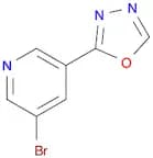 2-(5-Bromopyridin-3-yl)-1,3,4-oxadiazole