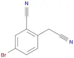 Benzeneacetonitrile, 4-bromo-2-cyano-