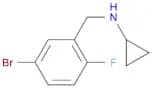 4-Bromo-1-fluoro-2-(cyclopropanaminomethyl)benzene