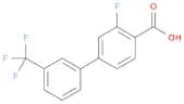 2-Fluoro-4-(3-trifluoromethylphenyl)benzoic acid
