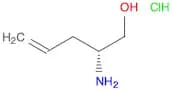4-Penten-1-ol, 2-amino-, hydrochloride (1:1), (2R)-
