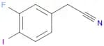 2-(3-Fluoro-4-iodophenyl)acetonitrile