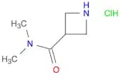 3-​Azetidinecarboxamide​, N,​N-​dimethyl-​, hydrochloride (1:1)