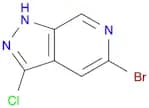 5-Bromo-3-chloro-1H-pyrazolo[3,4-c]pyridine