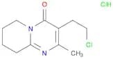 3-(2-Chloroethyl)-2-methyl-6,7,8,9-tetrahydro-4H-pyrido[1,2-a]pyrimidin-4-one hydrochloride