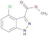 1H-​Indazole-​3-​carboxylic acid, 4-​chloro-​, methyl ester