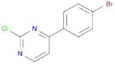 4-(4-Bromophenyl)-2-chloropyrimidine