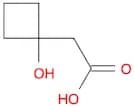 2-(1-Hydroxycyclobutyl)acetic acid