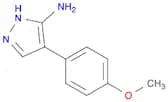 1H-Pyrazol-3-amine, 4-(4-methoxyphenyl)-