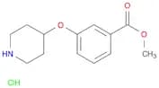 Methyl 3-(piperidin-4-yloxy)benzoate hydrochloride