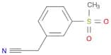 2-(3-Methanesulfonylphenyl)acetonitrile