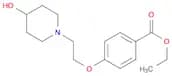 Ethyl 4-[2-(4-hydroxypiperidin-1-yl)ethoxy]benzoate