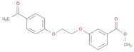methyl 3-[2-(4-acetylphenoxy)ethoxy]benzene carboxylate