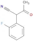 2-(2-Fluorophenyl)-3-oxobutanenitrile